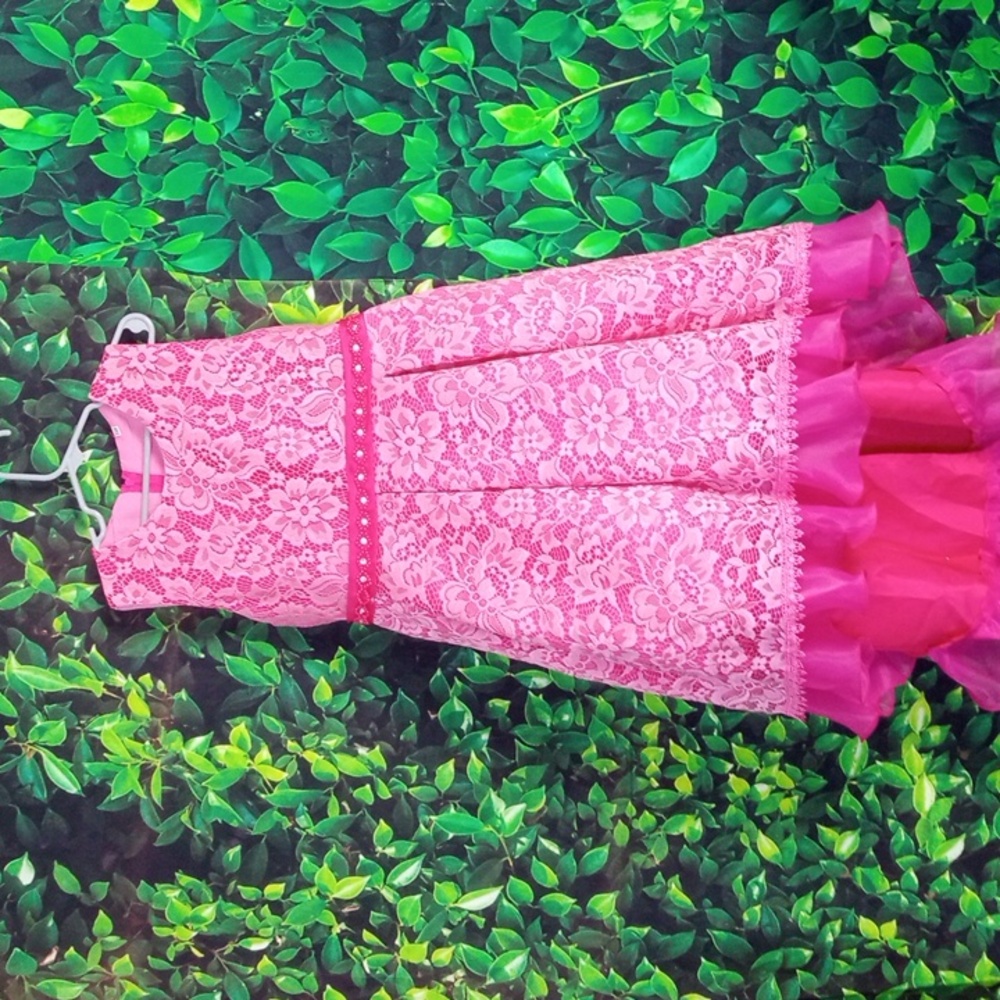 🛝 Kids Pink Princess Dress